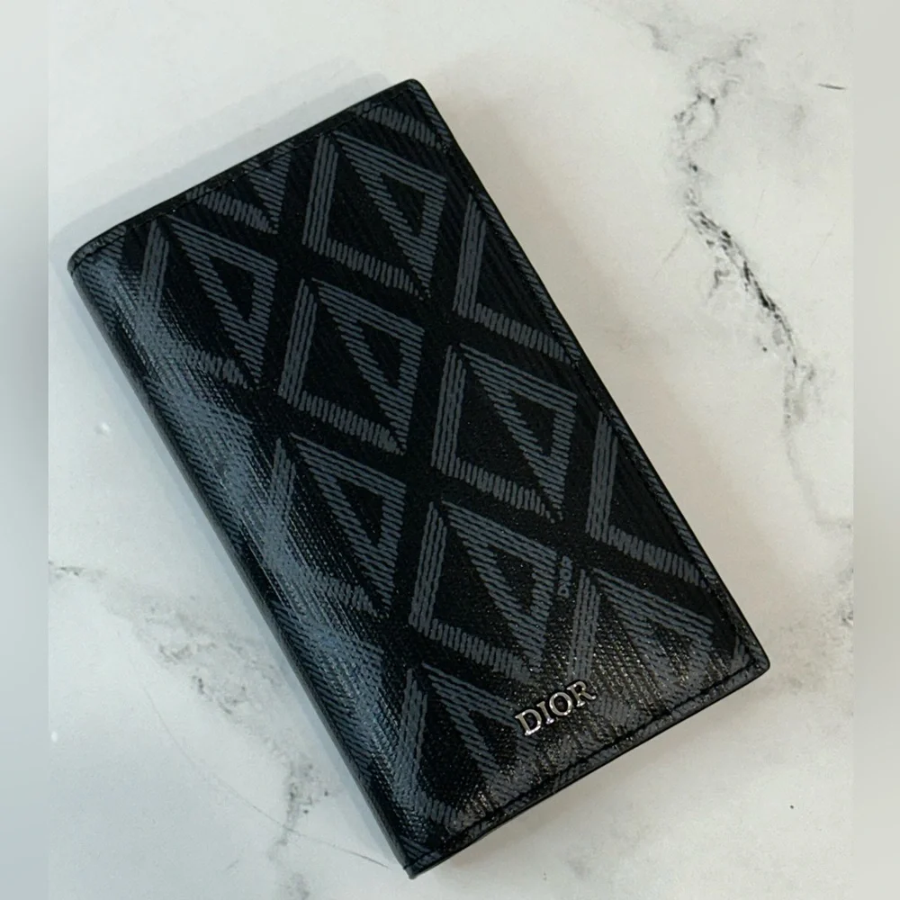 CHRISTIAN DIOR MONOGRAM FOLDING WALLET